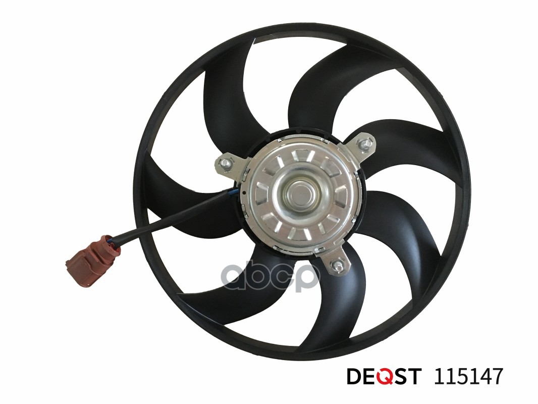 Вентилятор охлаждения AUDI A3 (03-) / OCTAVIA (04-) / GOLF (03-) DEQST арт. 115147