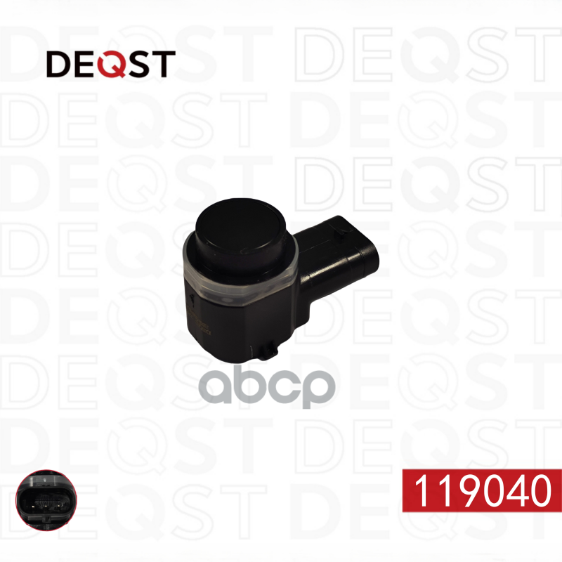 Датчик парковки SKODA YETI (5L) Вездеход закрытый 05.09- DEQST арт. 119040