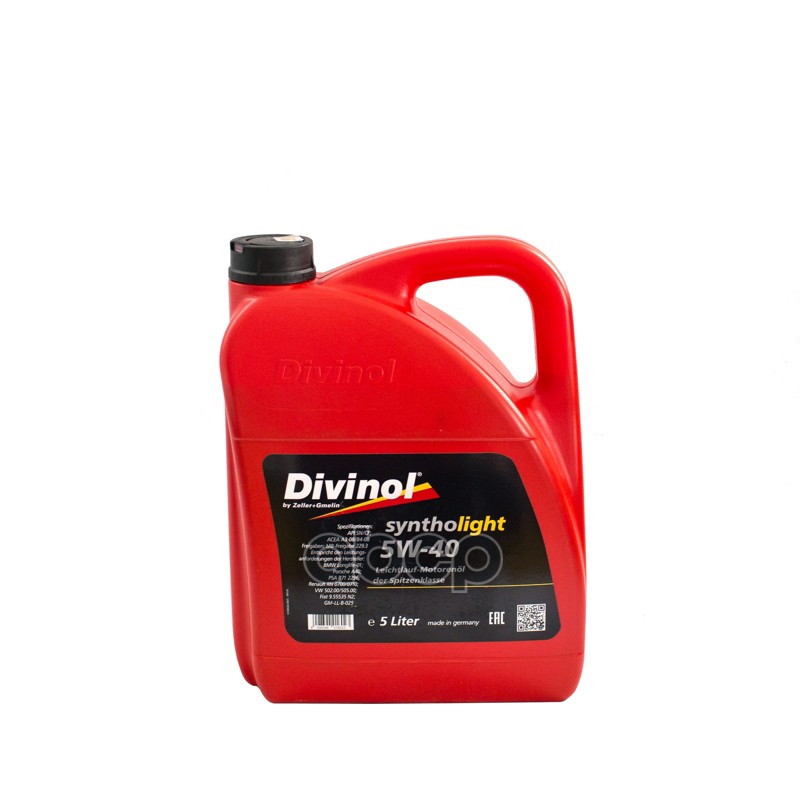 DIVINOL 5W40 Syntholight,5Л Divinol 49520K007
