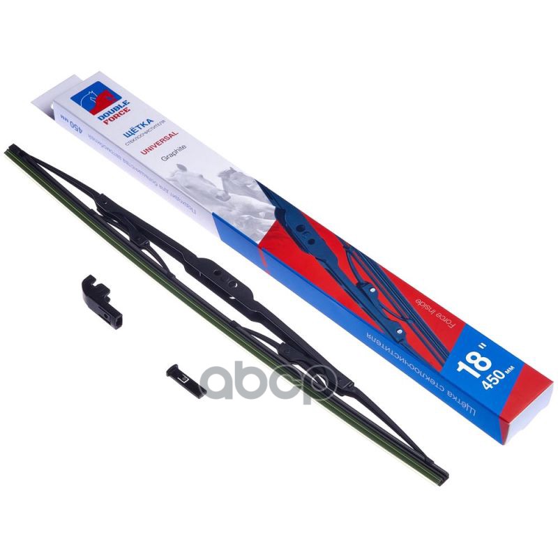 Щетка Стеклоочистителя Double Force 450Мм (18") DOUBLE FORCE арт. DFM18