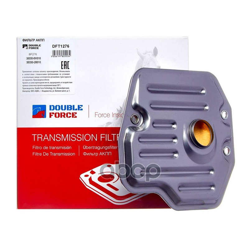 Фильтр АКПП Double Force (с прокладкой) DFT1276 DOUBLE FORCE арт. DFT1276