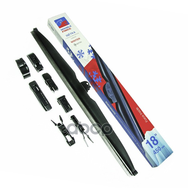 Щетка Стеклоочистителя Зимняя Double Force 450 Мм (18) Double Force Dfw18 DOUBLE FORCE арт. DFW18