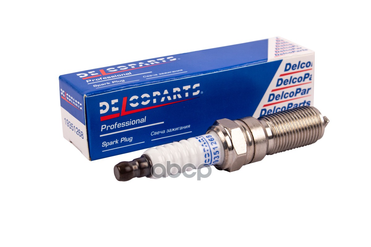Свеча зажигания с платиновым электродом DelcoParts арт. 19351268