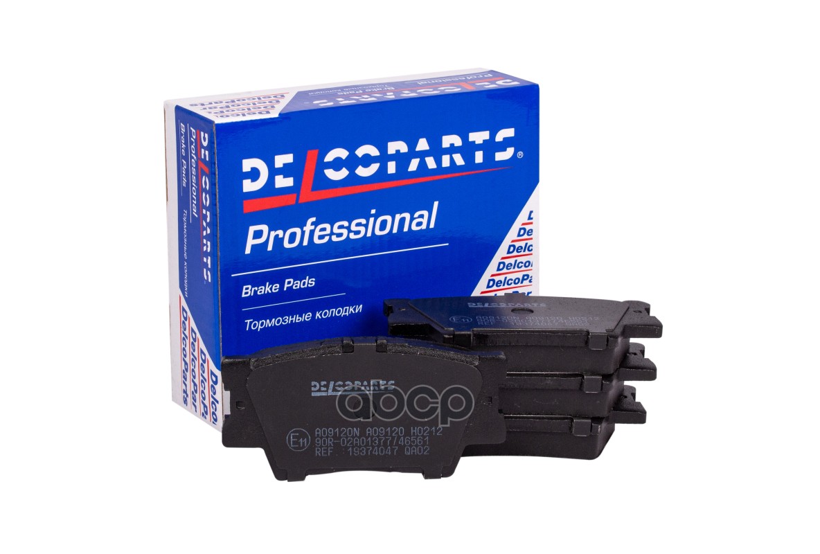 Колодки тормозные задние дисковые Toyota CAMRY  RAV4 DelcoParts арт. 19374047