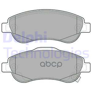 Колодки тормозные дисковые перед Delphi арт. LP2093