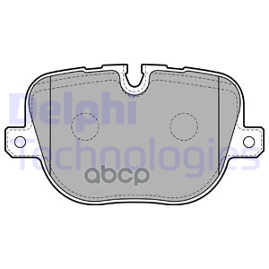 Колодки Тормозные Задние Delphi Lp2175 Delphi арт. LP2175