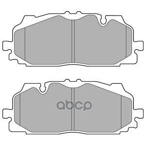 Колодки передние DELPHI LP3272 Delphi арт. LP3272