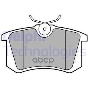 Колодки тормозные дисковые зад Delphi арт. LP571