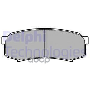 Колодки тормозные дисковые зад Delphi арт. LP963