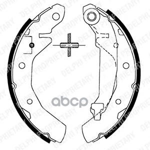 Колодки Тормозные Зад Daewoo Matiz 98- Delphi арт. LS1821