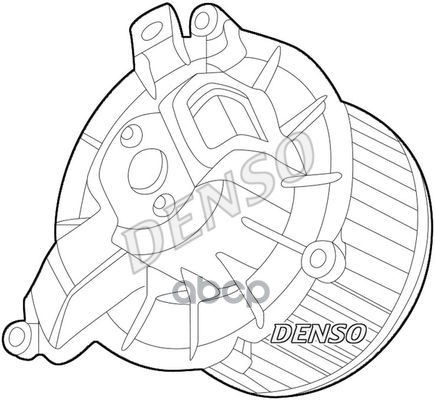 Вентилятор обдува салона Iveco Daily 2008-2011 Denso арт. dea12003