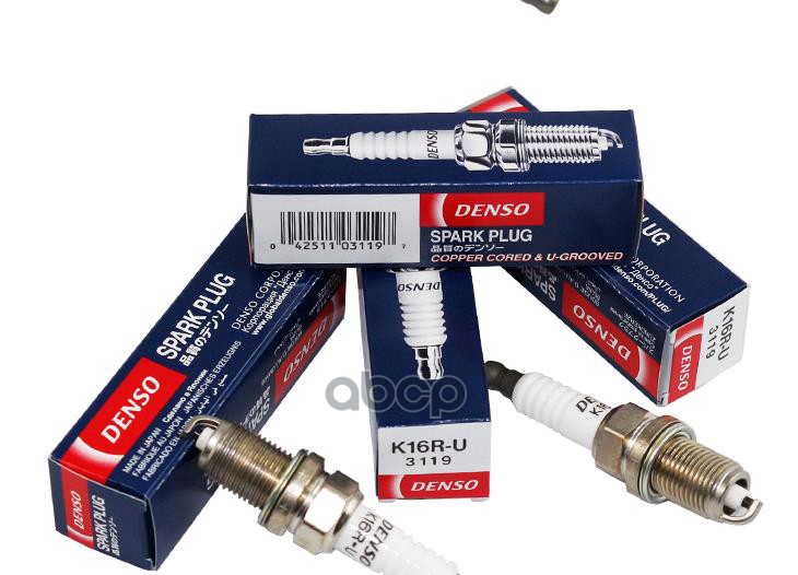 Свеча зажигания Denso арт. K16RU