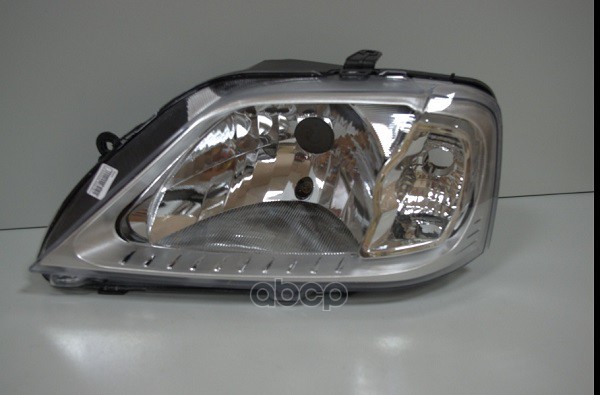 Фара левая хром обод 2008- RENAULT LOGAN 2005- / 215-11C2L-LD-E Depo арт. 215-11C2L-LD-E