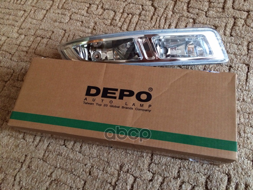 Фара Противотуманная Nissan Almera Classic 07- Lh Euro Depo арт. 215-2032L-UE