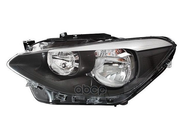 Фара Лев Bmw: 1 (F20) (F21) 11- С Рег.мотор Внутри Черн Depo арт. 444-1184LMLDEM2