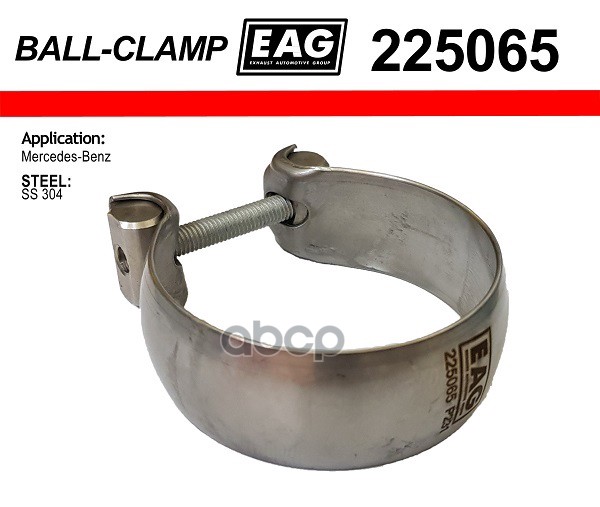 Хомут Глушителя Ball Clamp Ss304 EAG арт. 225065