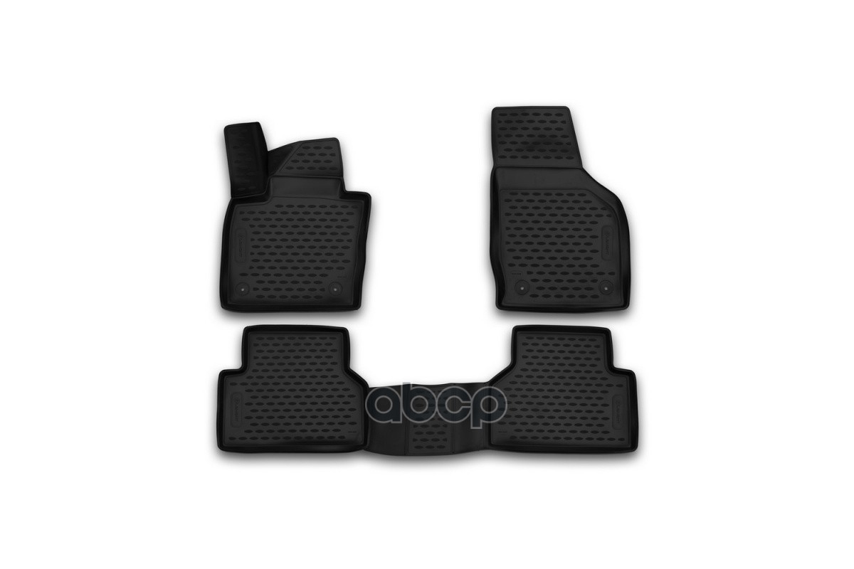 Коврики 3D в салон AUDI Q3, 2015-, АКПП, 4 шт. (полиуретан) / Ауди Ку3 ELEMENT арт. CARAUD00001