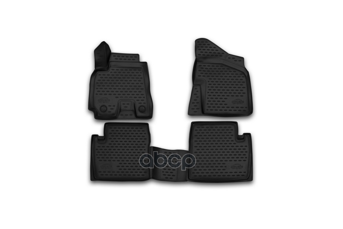 Коврики 3D в салон CHERY Tiggo, 2013- 4 шт. (полиуретан) / Черри Тигго (Т11) ELEMENT арт. CARCHE10001