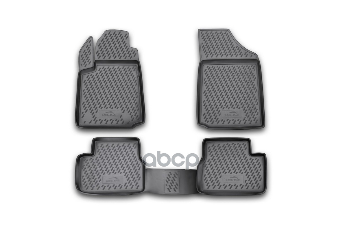 Коврики в салон CITROEN C3 2002-2009, 4 шт. (полиуретан) / Ситроен С3 ELEMENT арт. CARCRN00009