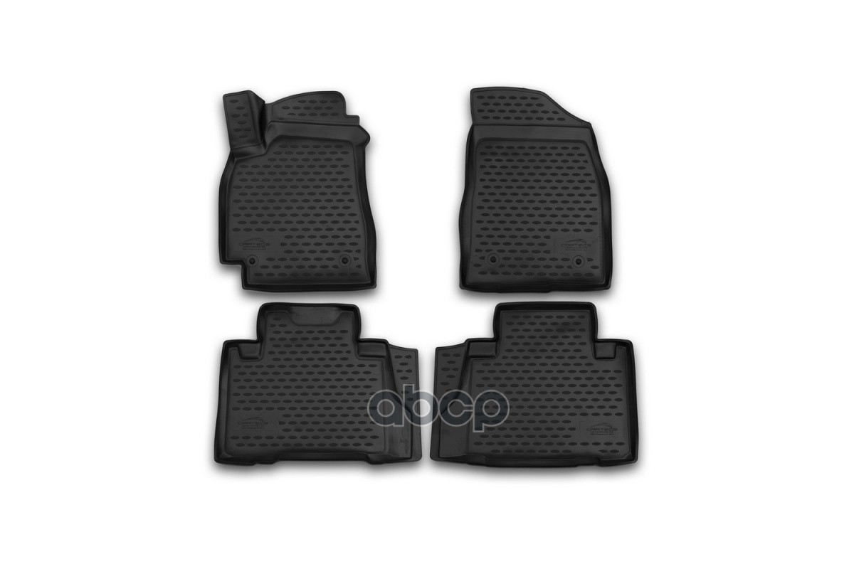 Коврики 3D в салон для GEELY Emgrand X7, 2011-2018, 4 шт. (полиуретан) / Джили Эмгранд x7 ELEMENT арт. CARGEE10001