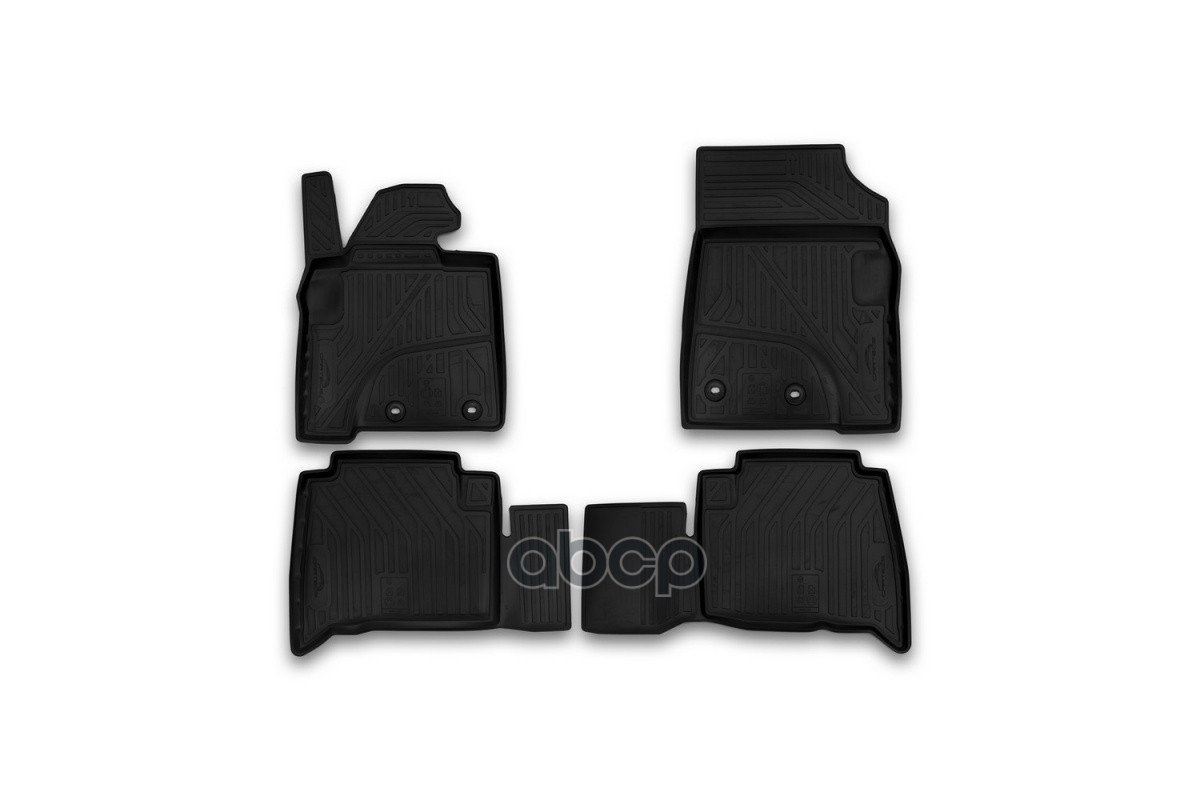 Коврики в салон LEXUS LX, 2015-, 4 шт. (полиуретан) / Лексус ЛХ ELEMENT арт. CARLEX00001