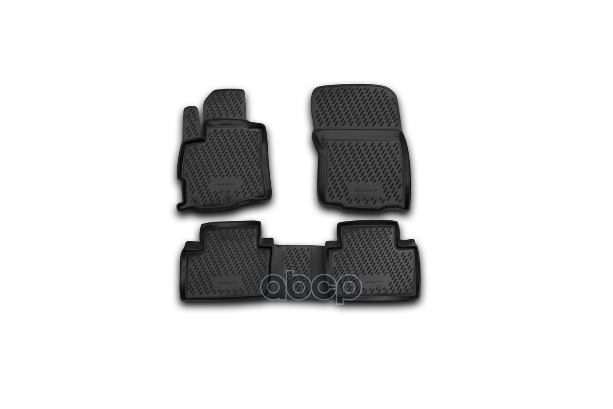 Коврики В Салон Peugeot 4007 2007-, 4 Шт. (Полиуретан) / Пежо ELEMENT арт. CARPGT00013