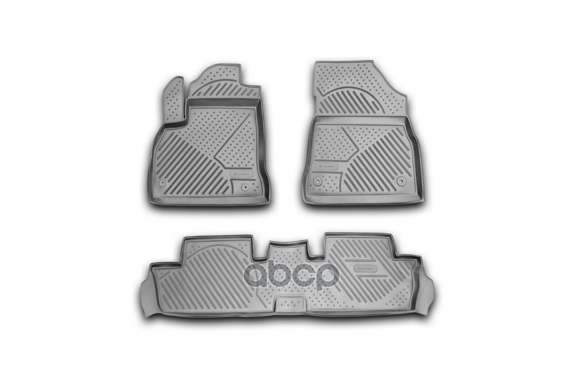Коврики в салон PEUGEOT 3008 08/2010-2016, 3 шт. (полиуретан) / Пежо ELEMENT арт. CARPGT00023