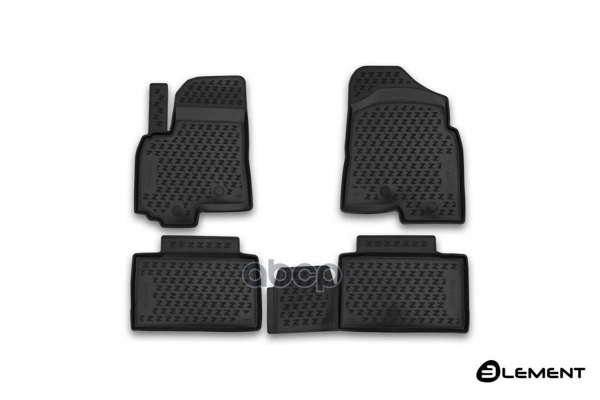 Коврики В Салон Zotye T600, 2016-, Turbo Luxury, 4 Шт. (Полиуретан) / Зоти Т 600 ELEMENT арт. ELEMENT10102210k