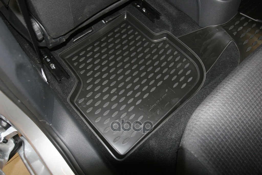 Коврик 3D в салон для VW Jetta (VI, VIp) 2010-2018, передний левый, 1 шт. (полиуретан) / Фольксваген Джетта ELEMENT арт. ELEM...