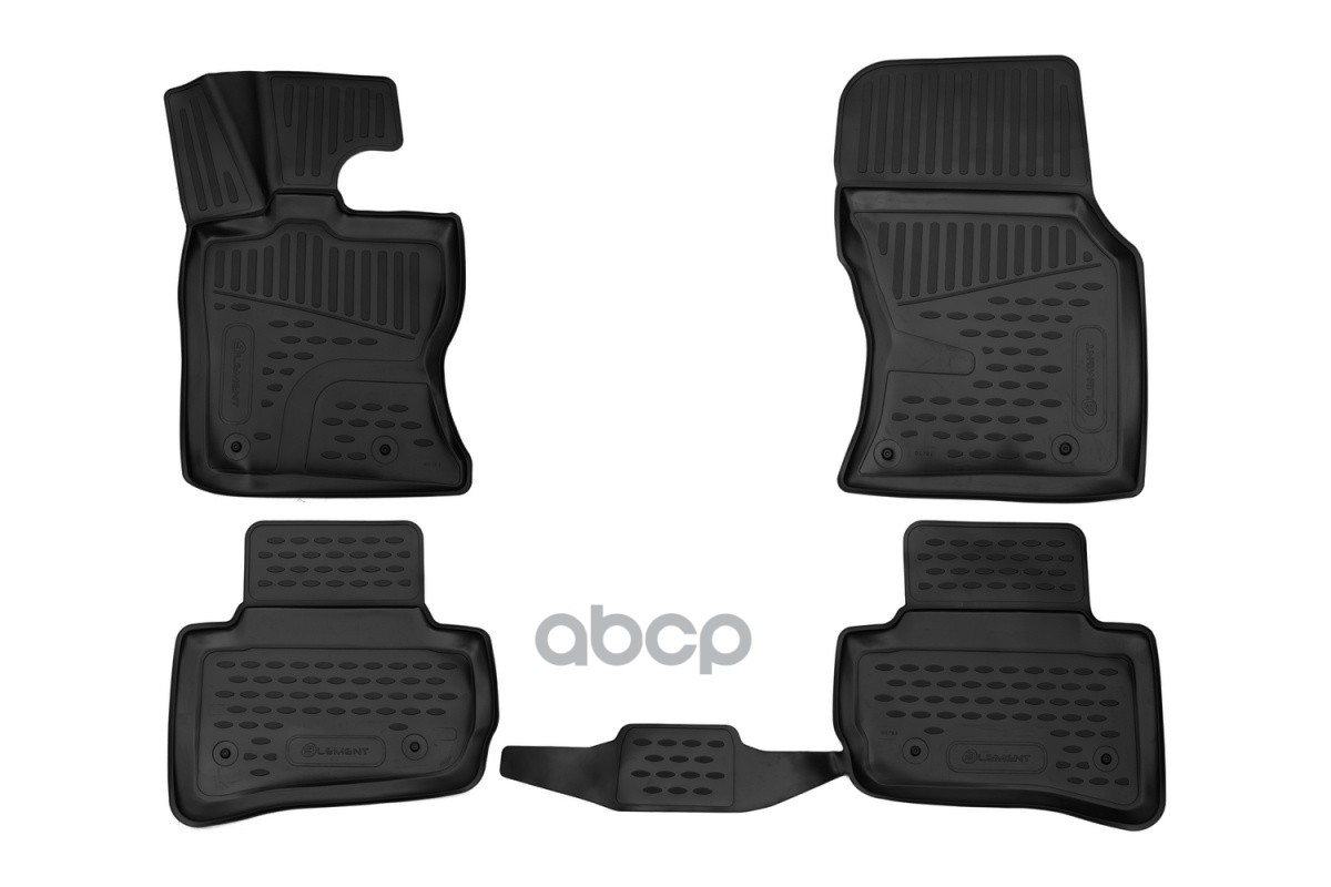 Коврики 3D в салон для LAND ROVER Range Rover Velar, 2017-, 4шт. (полиуретан) / Ленд Ровер Рендж Ровер Велар ELEMENT арт. ELE...