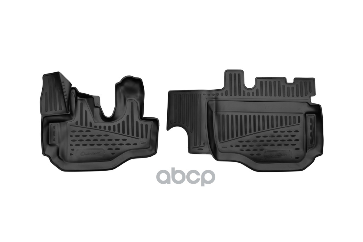 Коврики 3D в салон для HYUNDAI HD35, 01/2017-, 2,5 МКПП, 2шт. (полиуретан) / Хендай НД35 ELEMENT арт. ELEMENT3D02026210