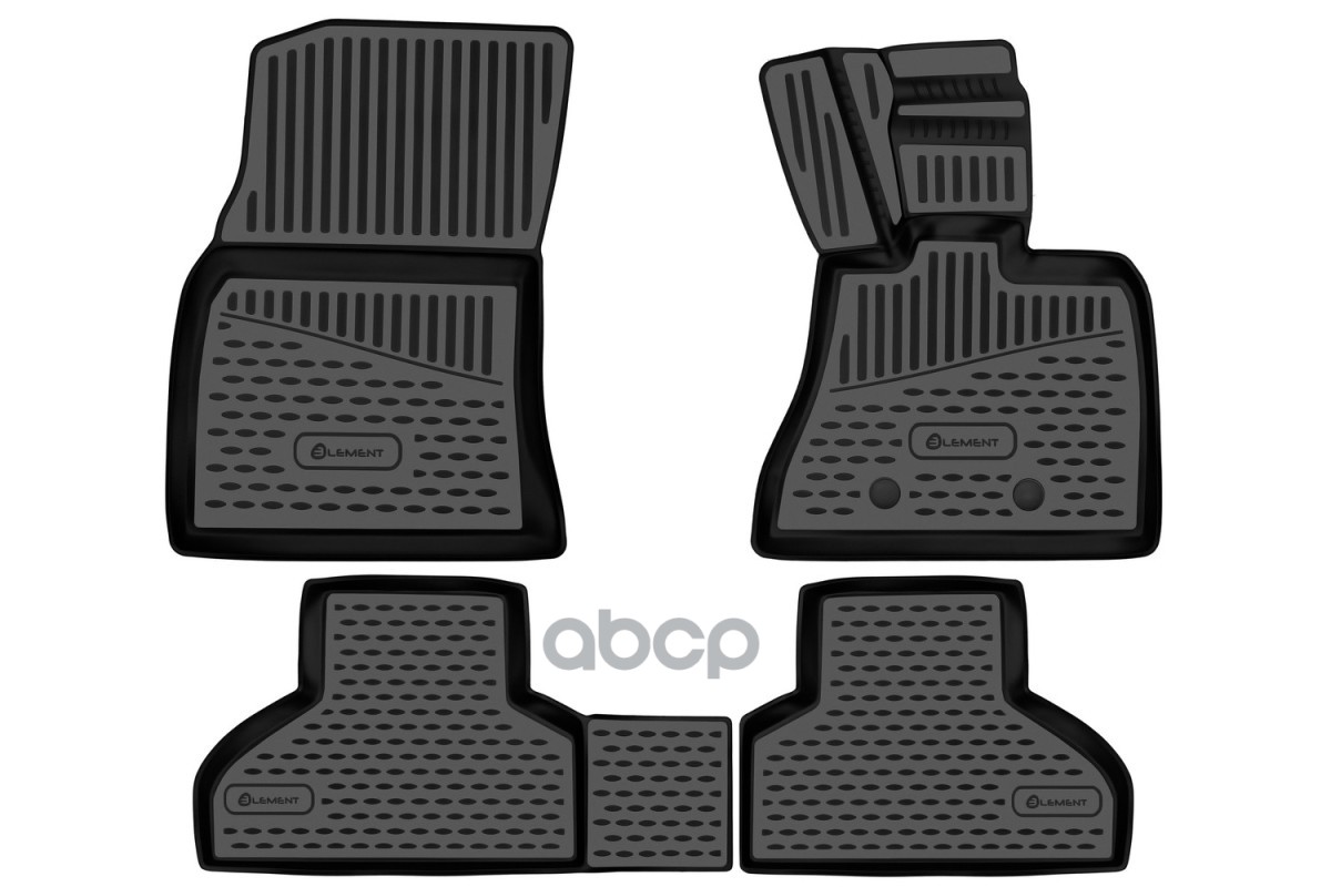 Коврики 3D в салон для BMW X5, 2013-2018, правый руль кроссовер, 4шт. (полиуретан) / БМВ Х5 ELEMENT арт. ELEMENT3D02086210k