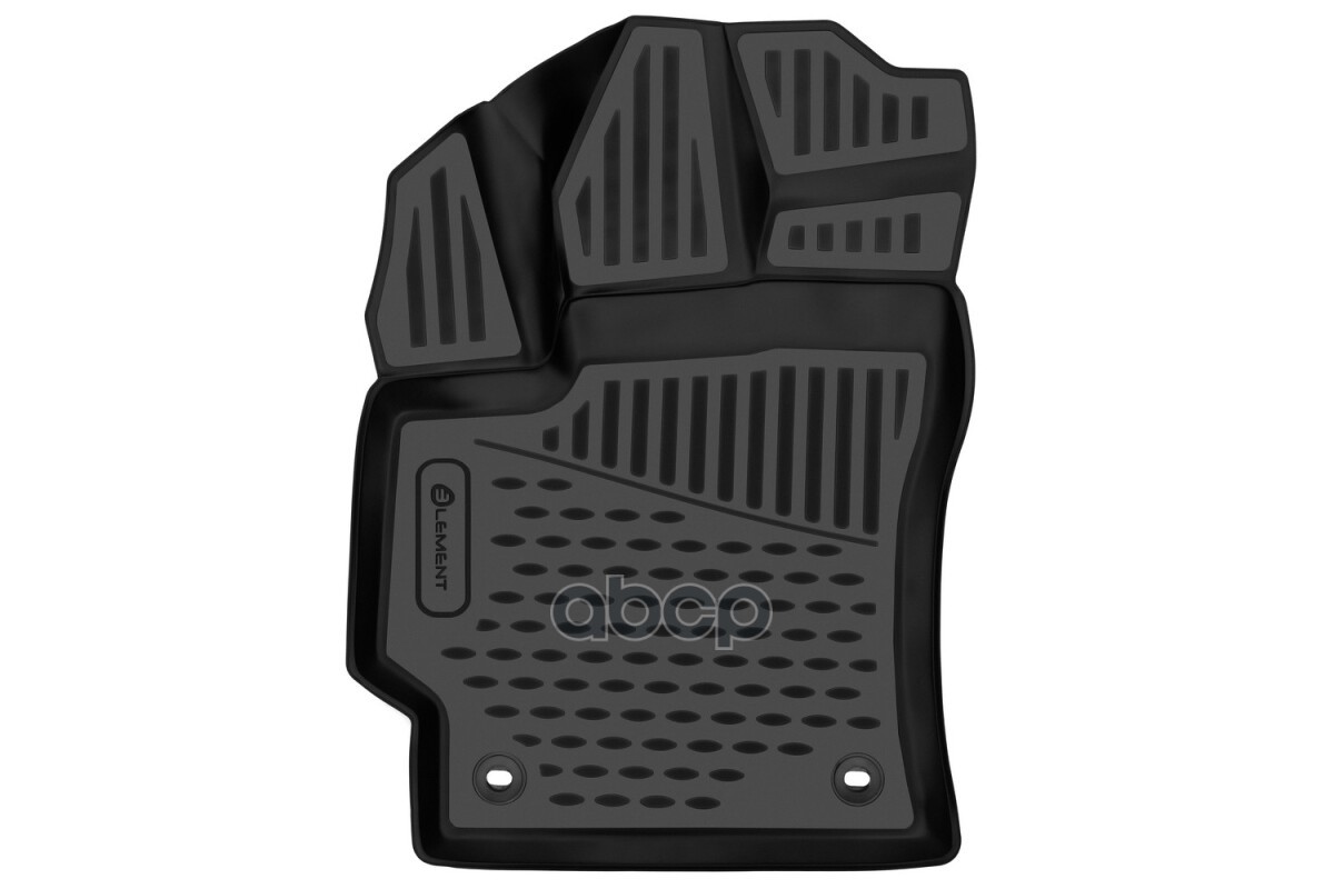 Коврик 3D в салон для TOYOTA Corolla (E210) 2019-, седан (не Гибрид), 1шт. (водительский ковер) / Тойота Королла ELEMENT арт....