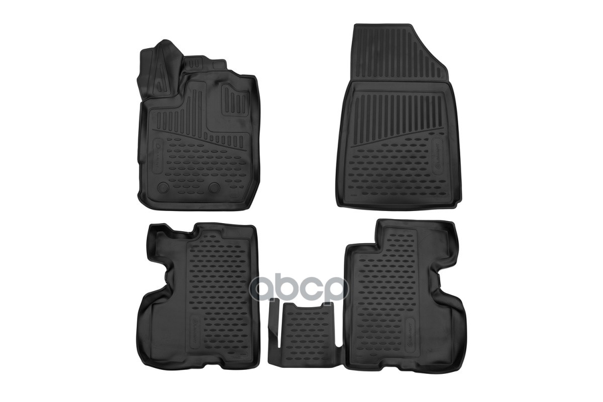 Коврики 3D в салон для RENAULT Arkana, 2019- кроссовер, 4шт. (полиуретан) / Рено Аркана ELEMENT арт. ELEMENT3D02303210k