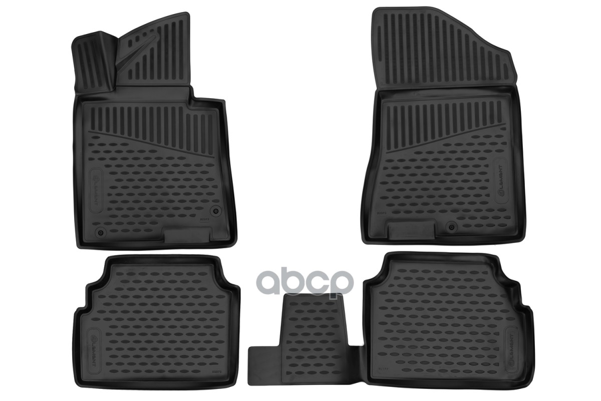 Коврики 3D в салон для HYUNDAI Sonata, 2019- седан, 4шт. (полиуретан) / Хендай Соната ELEMENT арт. ELEMENT3D02372210