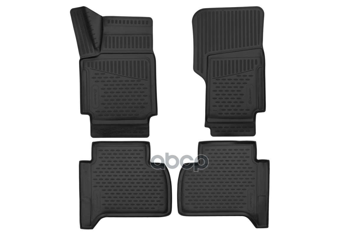 Коврики 3D в салон для VOLKSWAGEN Amarok 2019 - , пикап, 4 шт. (полиуретан) / Фольксваген Амарок ELEMENT арт. ELEMENT3D02431210