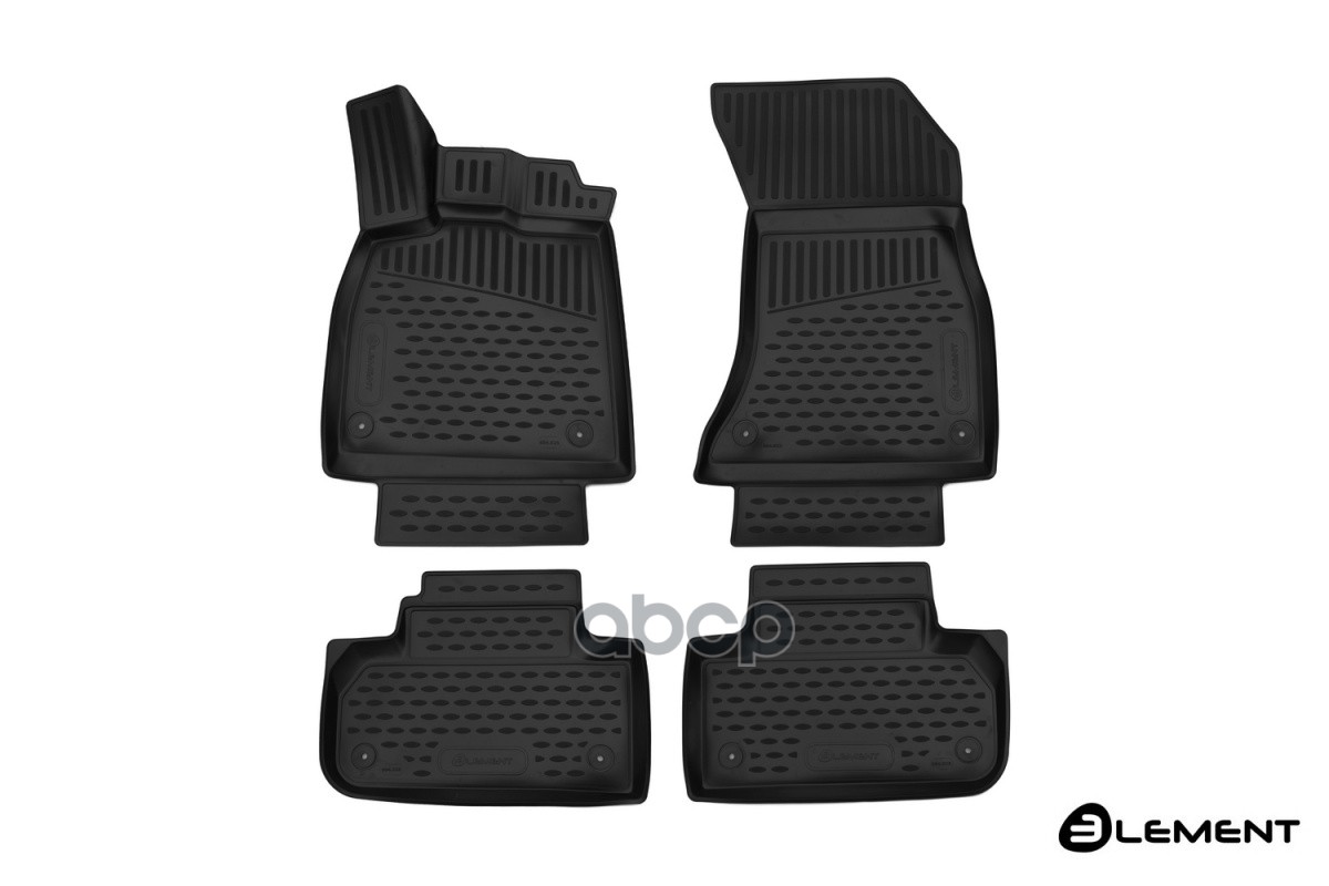 Коврики 3D в салон AUDI Q5, 2017-, внед., (Европа), 4 шт. (полиуретан) / Ауди Ку5 ELEMENT арт. ELEMENT3D0425210k