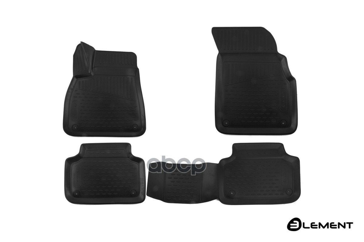 Коврики 3D в салон AUDI Q7 ||, 2015-, SUV, 4 шт. (полиуретан) / Ауди Ку7 ELEMENT арт. ELEMENT3D0426210k