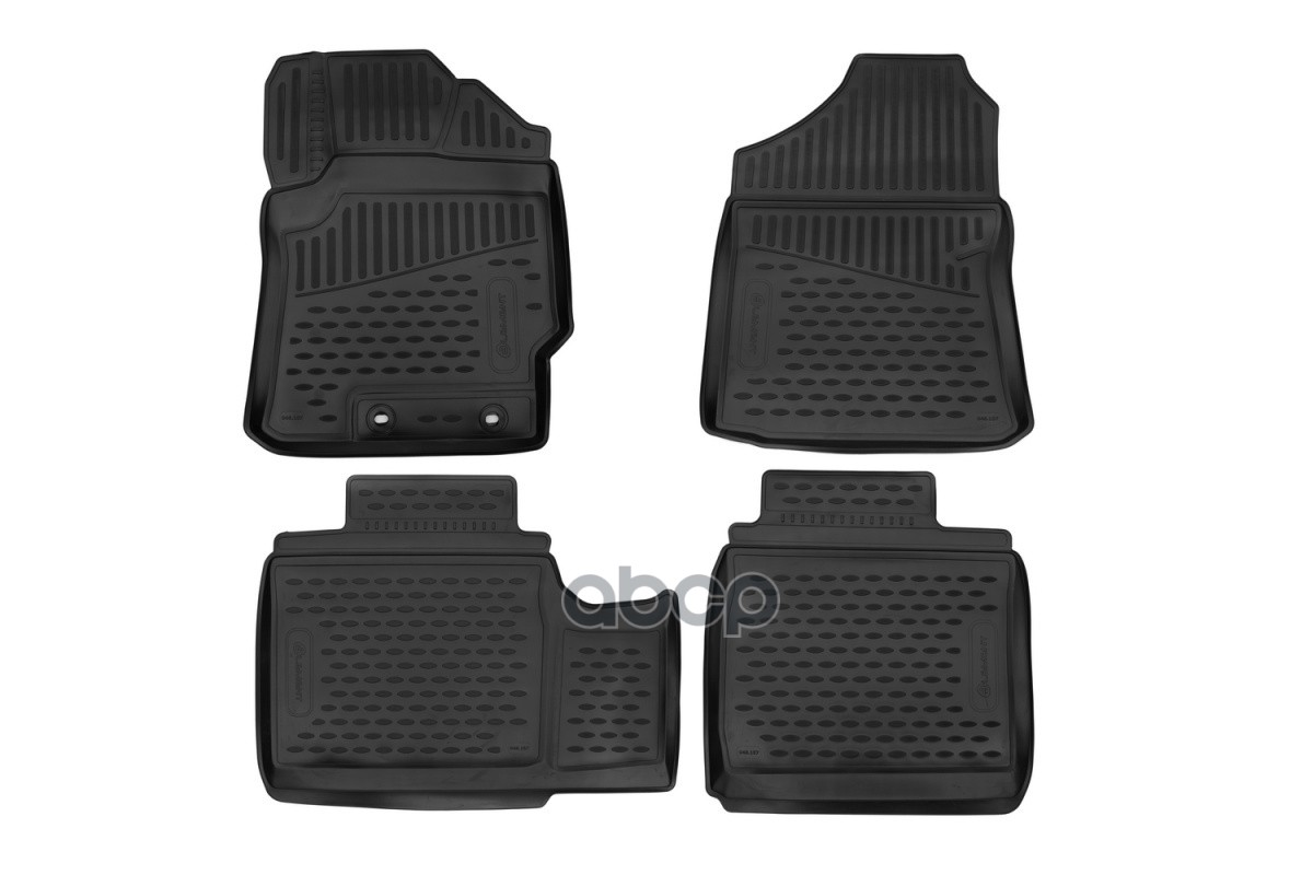 Коврики 3D в салон для TOYOTA Corolla Fielder 2012-н.в., 2WD, Кросс, правый руль 4шт. (полиуретан) / Тойота Королла филдер EL...