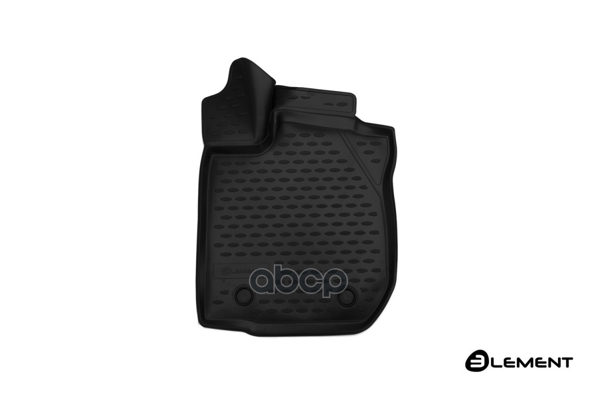 Коврик 3D в салон RENAULT Logan/Logan MCV, 2014-2017, передний левый, 1 шт. (полиуретан) / Рено Логан ELEMENT арт. ELEMENT3D4...