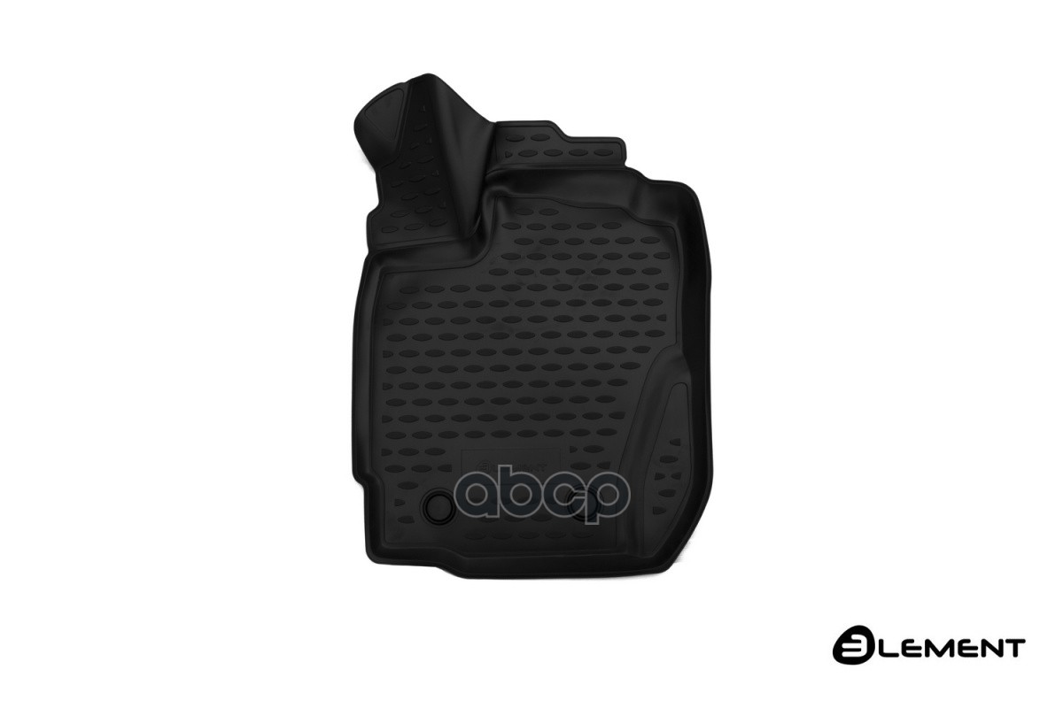 Коврик 3D в салон для RENAULT Duster (Ip), 2015-2021, с ручкой для дистанционного открытия лючка бензобака, передний левый, 1...