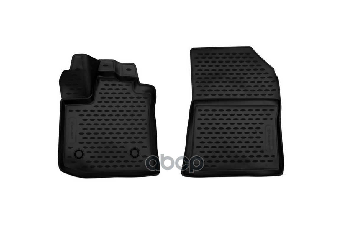Коврики 3D в салон RENAULT Dokker, 2018-, 2 шт. (полиуретан) / Рено Доккер ELEMENT арт. ELEMENT3D4153210kf