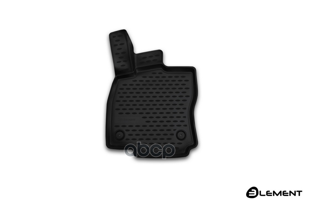 Коврик 3D в салон SKODA Octavia, 2013-2017, 2017-, передний левый, 1 шт. (полиуретан) / Шкода Октавия ELEMENT арт. ELEMENT3D4...