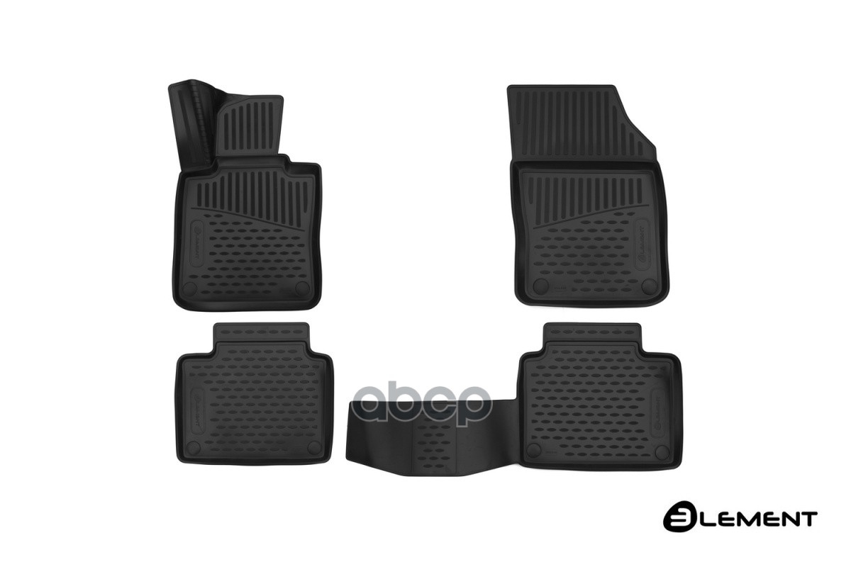 Коврики 3D в салон VOLVO V90, 2016-, Station wagon, (Европа), 4 шт. (полиуретан) / Вольво В90 ELEMENT арт. ELEMENT3D5018210k