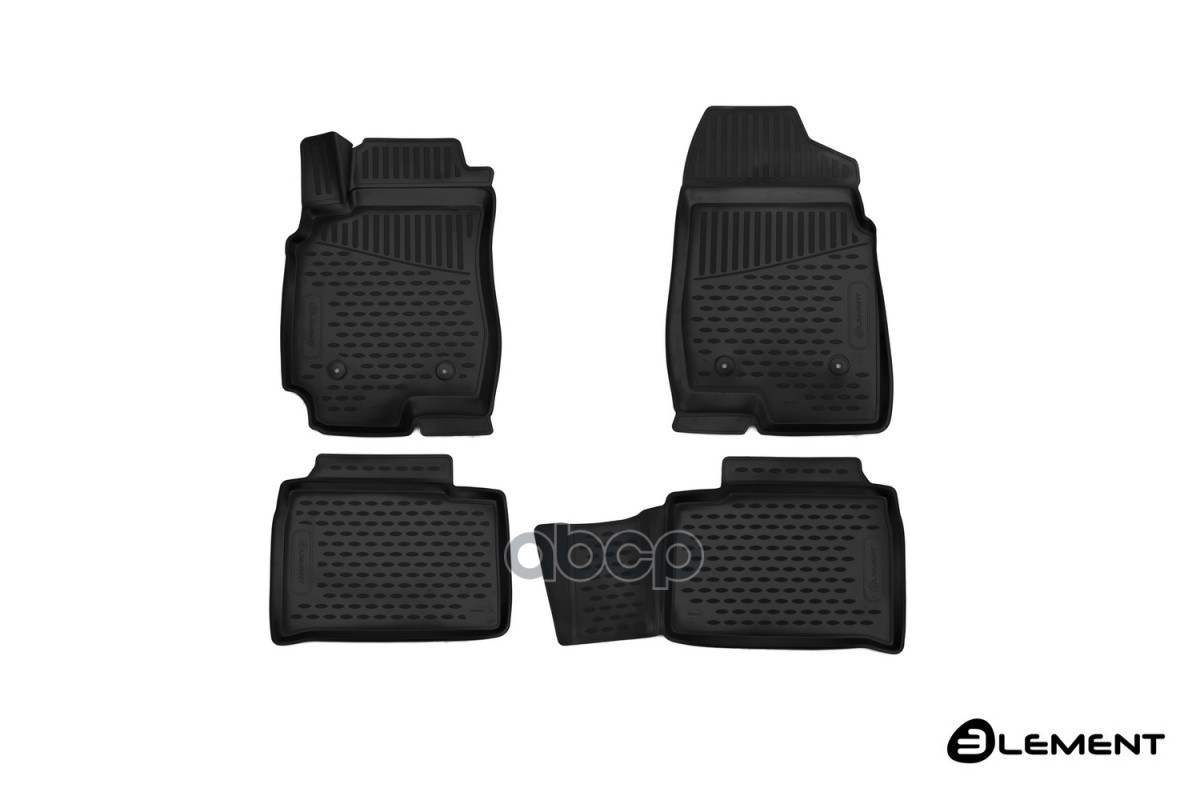 Коврики 3D в салон, подходит для FAW Besturn X80 (I, Ir), 2013-, кроссовер , 4 шт. (полиуретан) / ФАВ Бестерн Х80 ELEMENT арт...