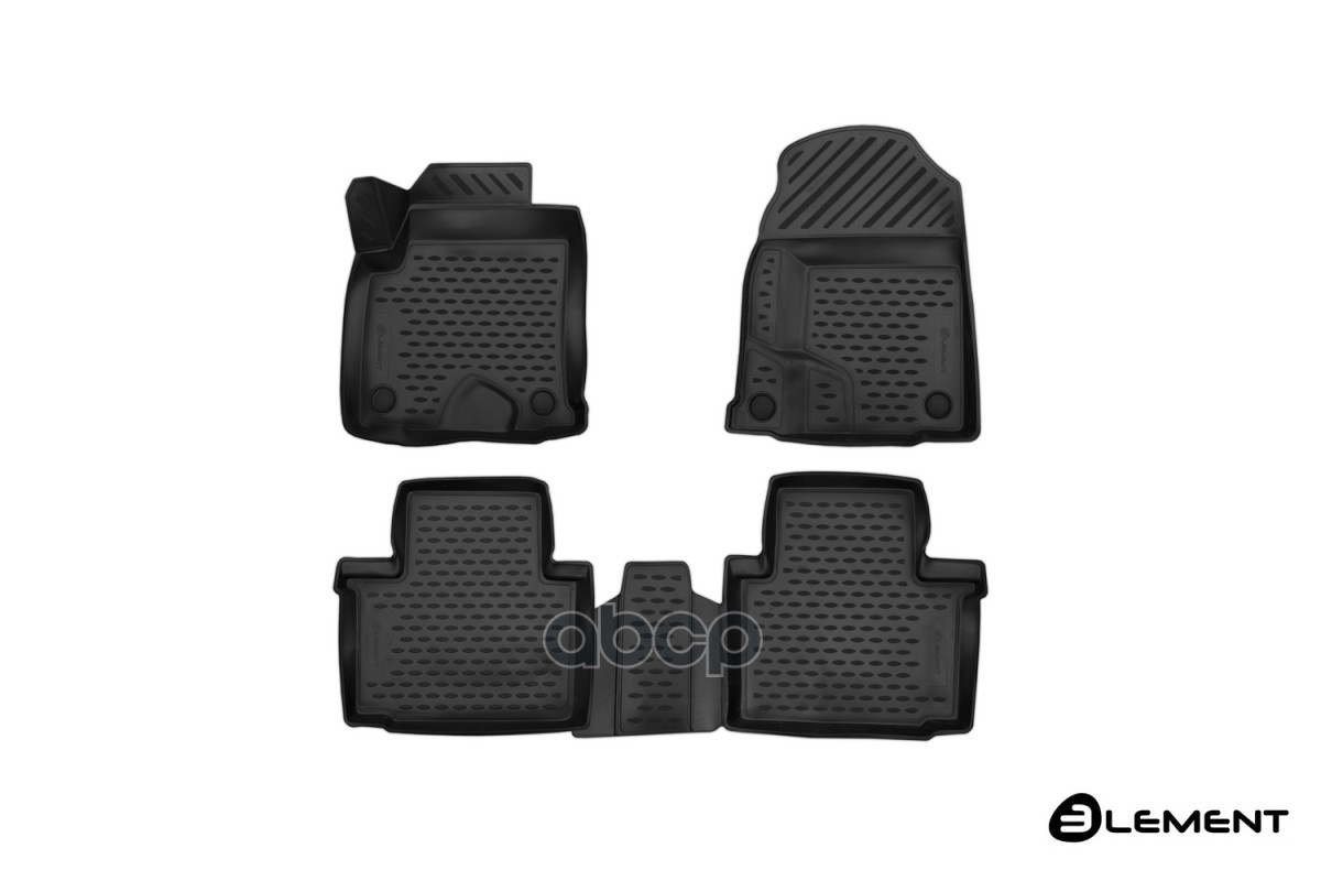 Коврики 3D В Салон Подходят Для Haval H2, 2014-2021, 4 Шт. (Полиуретан) / Хавал Н2 ELEMENT арт. ELEMENT3D9901210k