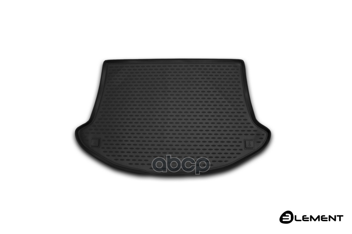 Коврик 3D в багажник для HAVAL H2, 2014-2021, FWD, 1 шт. (полиуретан) / Хавал Н2 ELEMENT арт. ELEMENT3D9901B13