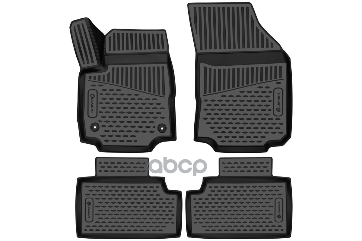 Коврики 3D в салон для CHEVROLET Equinox (III) 2017-, Внед., 4шт. (полиуретан) / Шевроле Эквинокс ELEMENT арт. ELEMENT3DA0610...