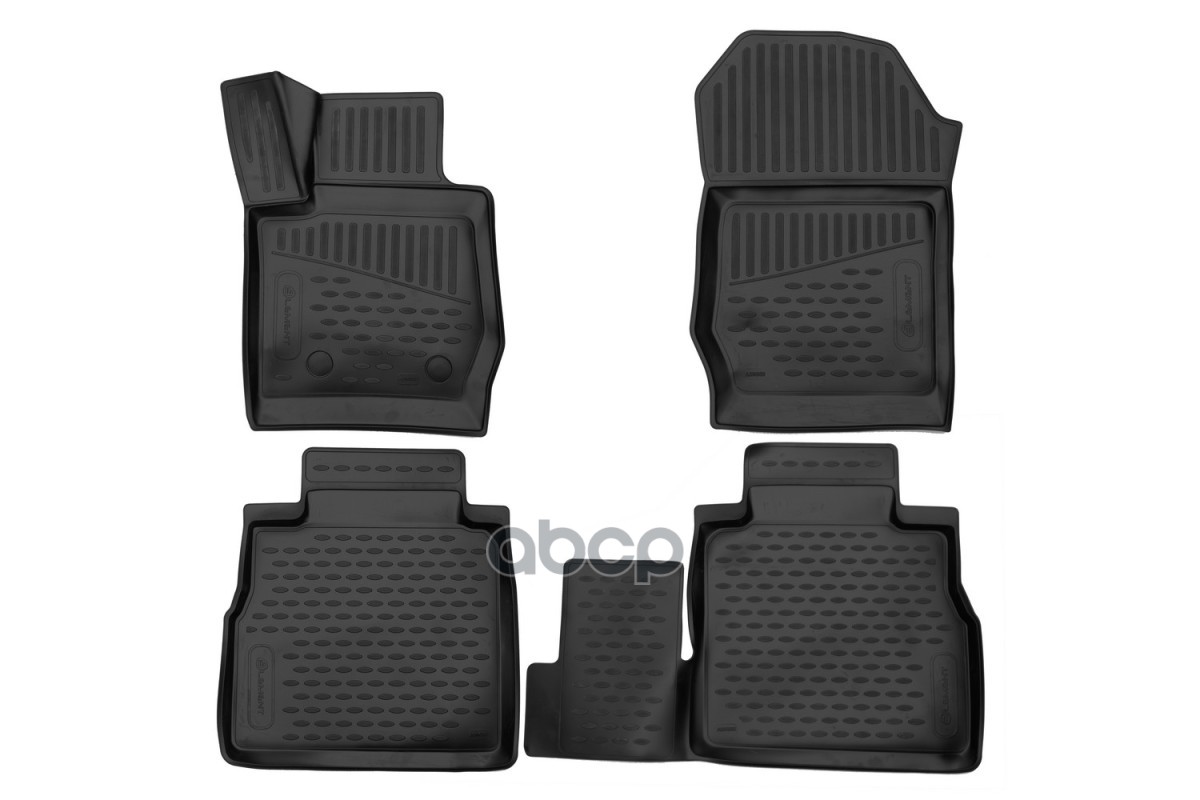 Коврики 3D в салон для HAVAL Poer 2020 - , 4шт. (полиуретан) / Грейт Волл Поер ELEMENT арт. ELEMENT3DA0N088210k
