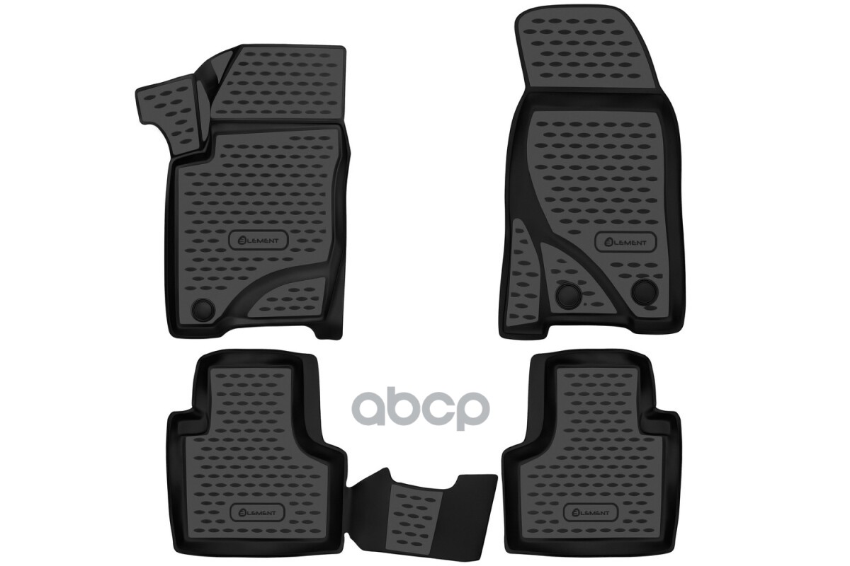 Коврики 3D в салон для LADA (ВАЗ) Niva (I Рестайлинг (Travel) 2020- 4шт. (полиуретан) / Лада Нива ELEMENT арт. ELEMENT3DA6673...